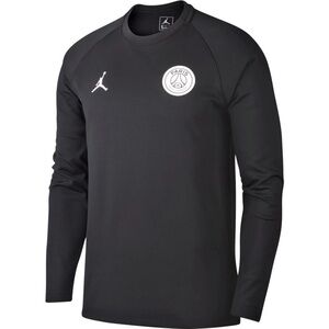 PARIS SAINT GERMAIN TRAINING SHIRT DRY SQUAD GX CHL JORDAN X PSG - BLACK/WHITE